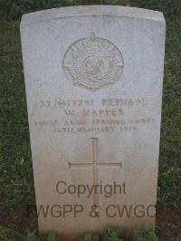 Dar Es Salaam War Cemetery - Napper, W